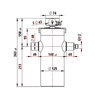 Siłownik hydrauliczny do wywrotki LB06/5 8,3t, 1027/361mm