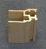 Profil zakończeniowy do burty 25mm boczny pod zaczep K20 aluminium anodowane
