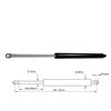 Sprężyna gazowa SR 1250N skok 300mm Sprężyna gazowa SR 1250N skok 300mm