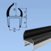 Uszczelka do drzwi 18-19mm kontenera chłodni PCV 5m
