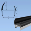 Uszczelka do drzwi 39-42mm kontenera chłodni PCV 5m